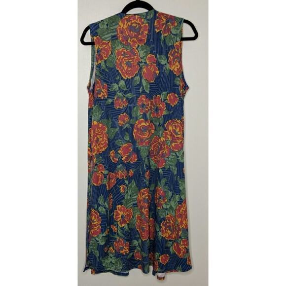 LuLaRoe Floral Joy Vest - Size M - GUC - Picture 3 of 7